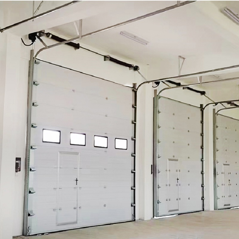 Durable and Lightweight Vertical Sectional Doors for Workshops