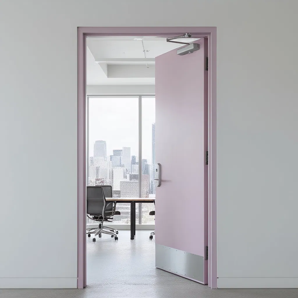 UL Certified Steel Fire Door for Enhanced Smoke Control