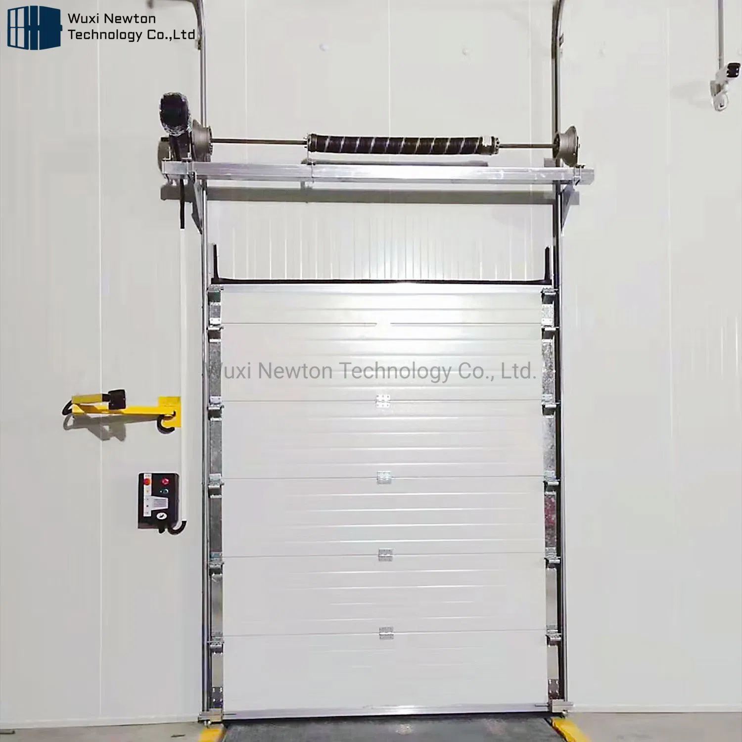 Automatic Fire Resistance Fabric Curtain Roll Shutter Door Automatic Sectional Industrial Door