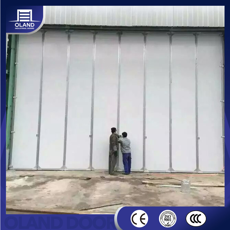 Wholesale Folding Sliding Fire Rated Steel Aluminum Safe Workshop Industrial Automated Door