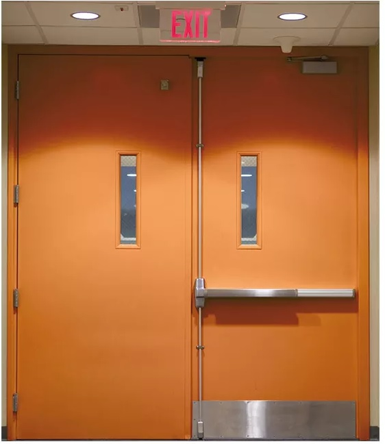 Commercial Fire Rated Doors Soundproof Hollow Acoustic Metal Steel Fireproof Door