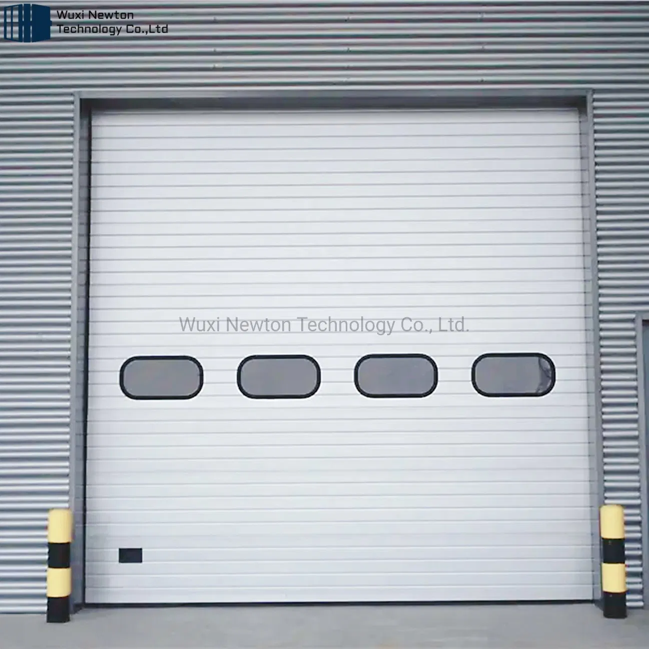 Automatic Fire Resistance Fabric Curtain Roll Shutter Door Automatic Sectional Industrial Door