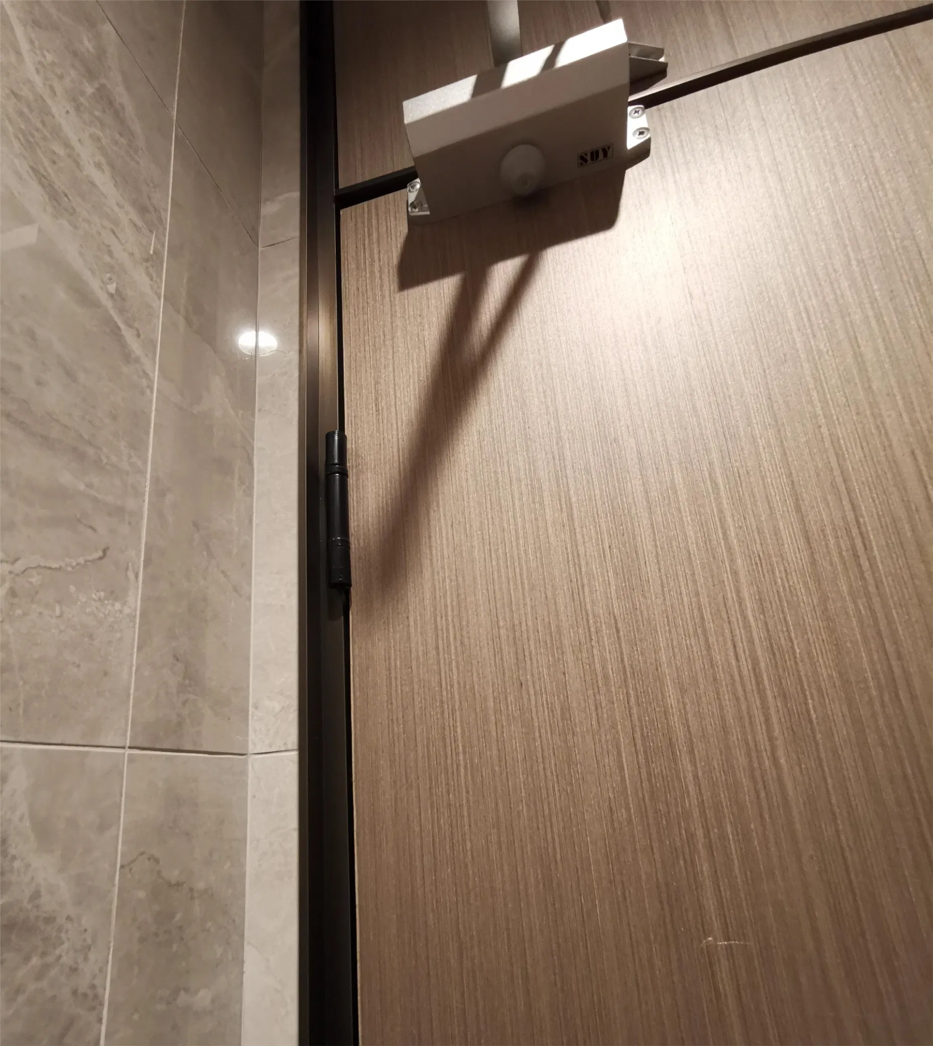 Premium Acoustic Fire Rated Doors with Tubular Chipboard, Black