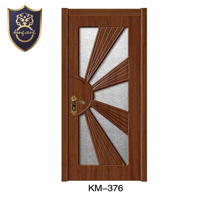 Durable PVC French Balcony Door - Hurricane Resistant Design