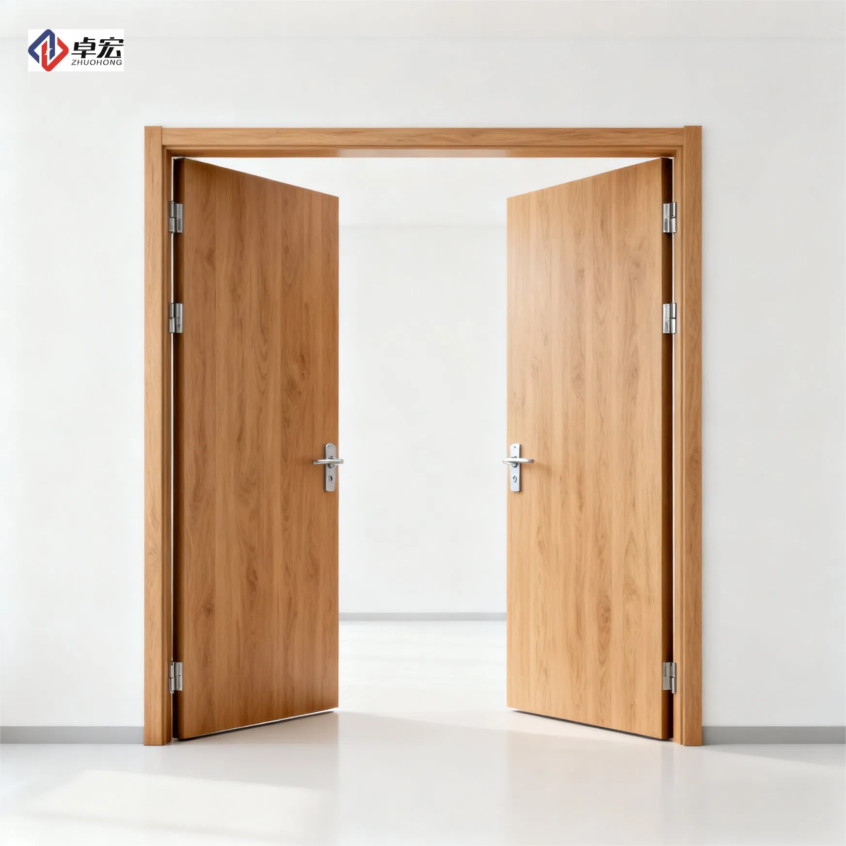 Hotel Guestroom Fire-Rated Wooden Door, 90 Minutes, Acoustic Design