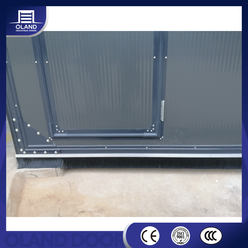 Low Price Folding Sliding Fire Rated Steel Aluminum Safe Workshop Industrial Automated Door