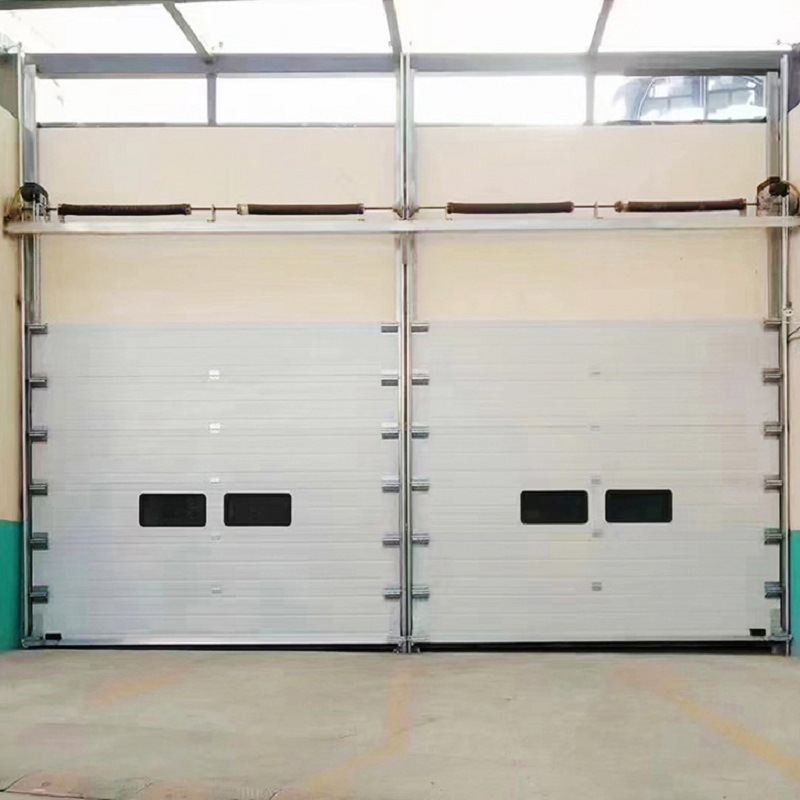 Durable and Lightweight Vertical Sectional Doors for Workshops