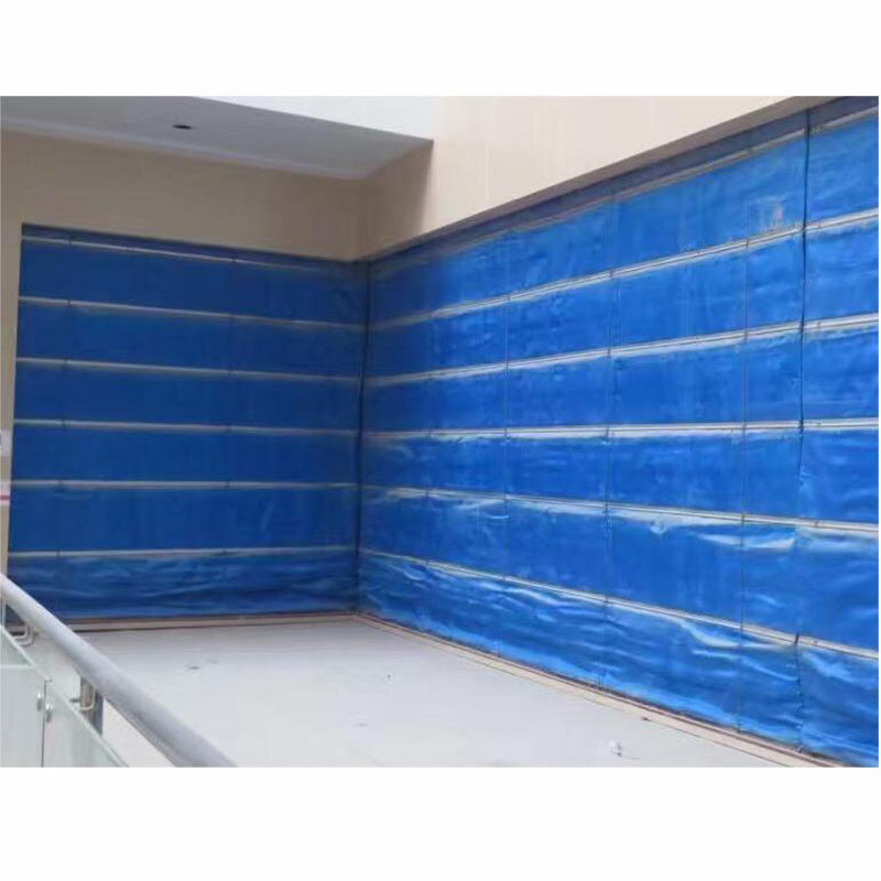 New Emergency Exit Fireproof Rolling Doors Electric Automatic Fire Rated Inorganic Fabric Curtain Roller Shutter Door