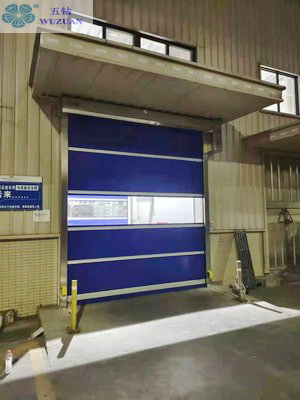 High Speed PVC Rapid Roller Door Fast Rolling Gate Manufacturer Warehouse Clean Room