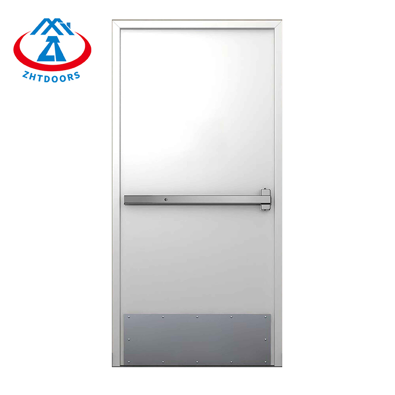 UL Certificated Zhtdoors Professional Design Quality Guaranteed Fire Exit Rated Door Steel Manufacturing Fire Door with Acoustic