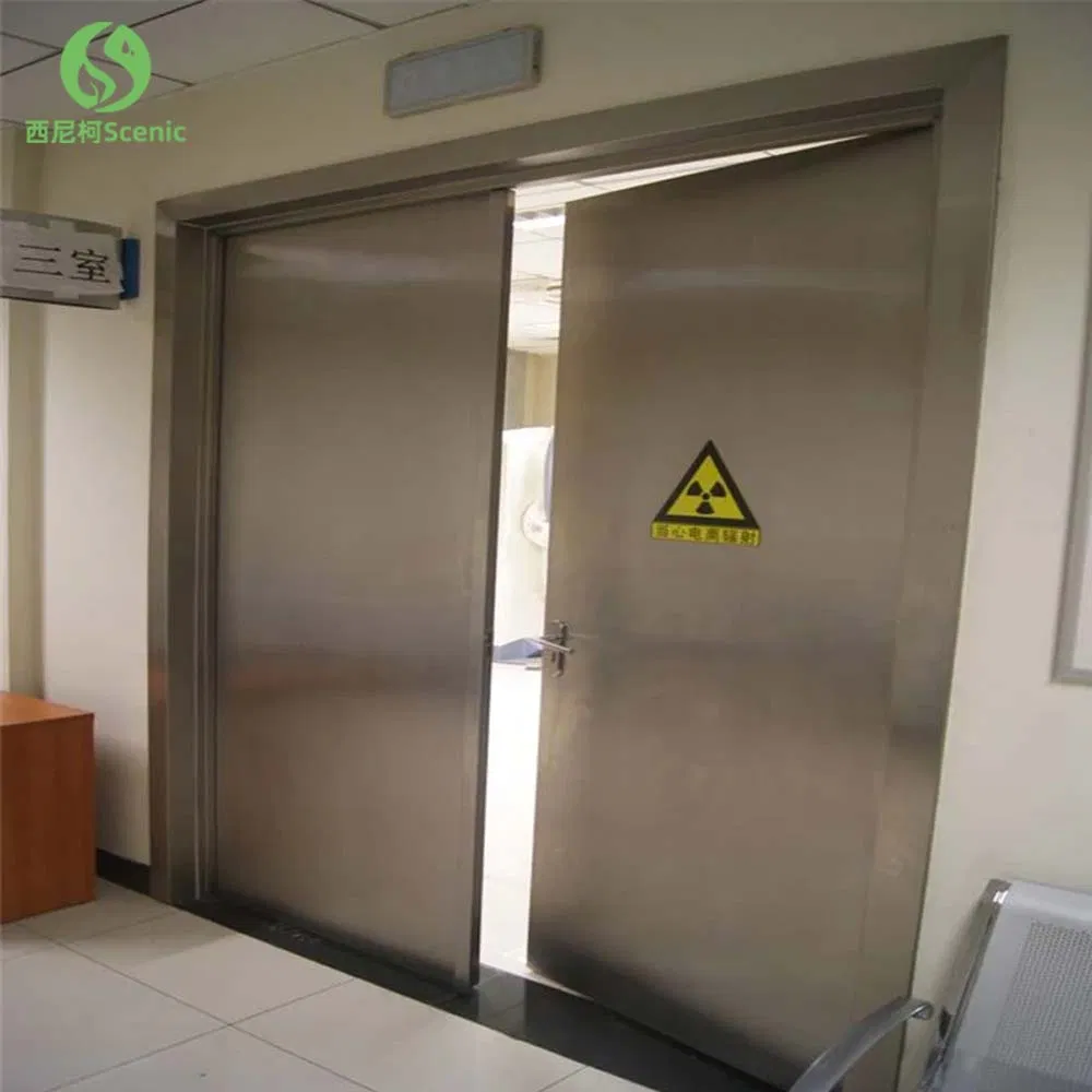 Hospital Operating Room Swing Door with Radiation Shielding