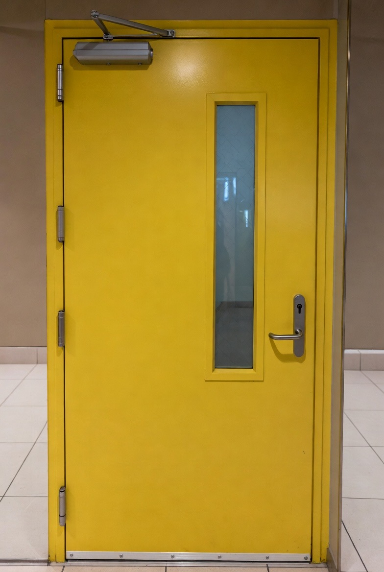 UL Certified Steel Fire Door for Enhanced Smoke Control