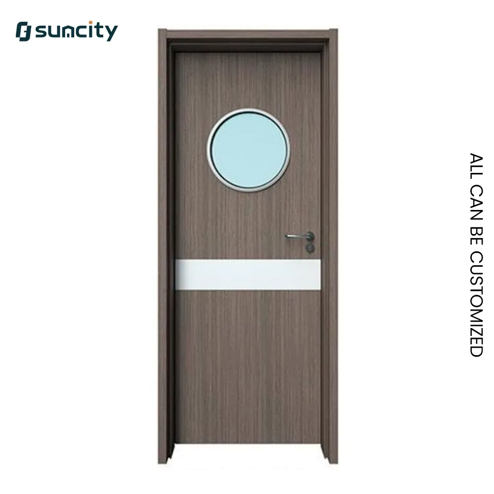 High Performance Sliding Radiation Shielding Cleanroom Laboratory Hospital Door for Research Labs