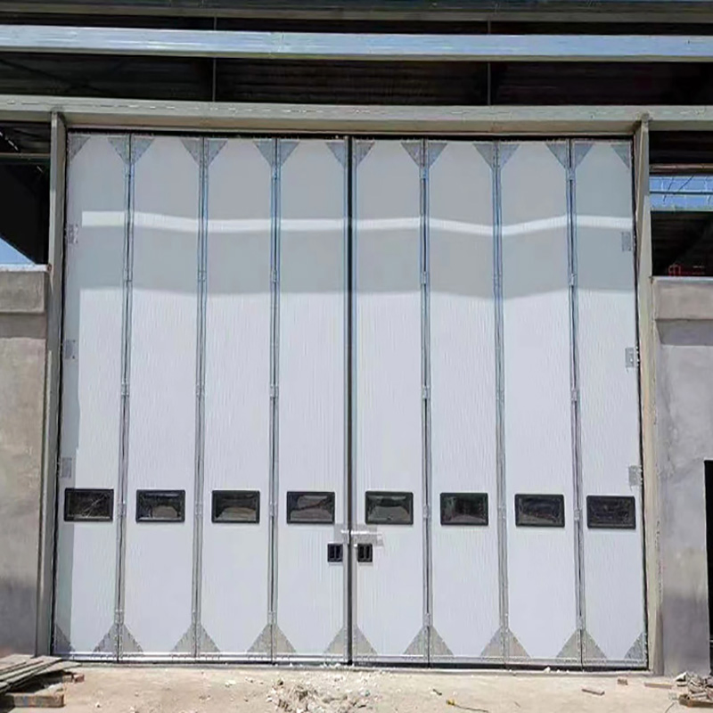 Folding Sliding Workshop Industrial Automated Door
