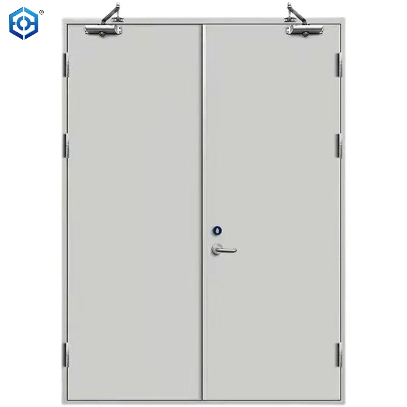 Factory Price 60 Min UL Steel Fire Rated Doors Emergency Fire Exit Fireproof Door for Hotel
