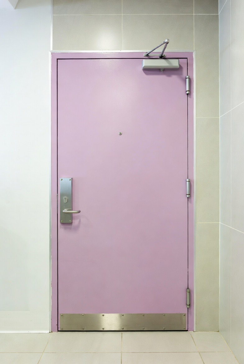 Durable Steel Fire Door with UL Certification for Smoke Control