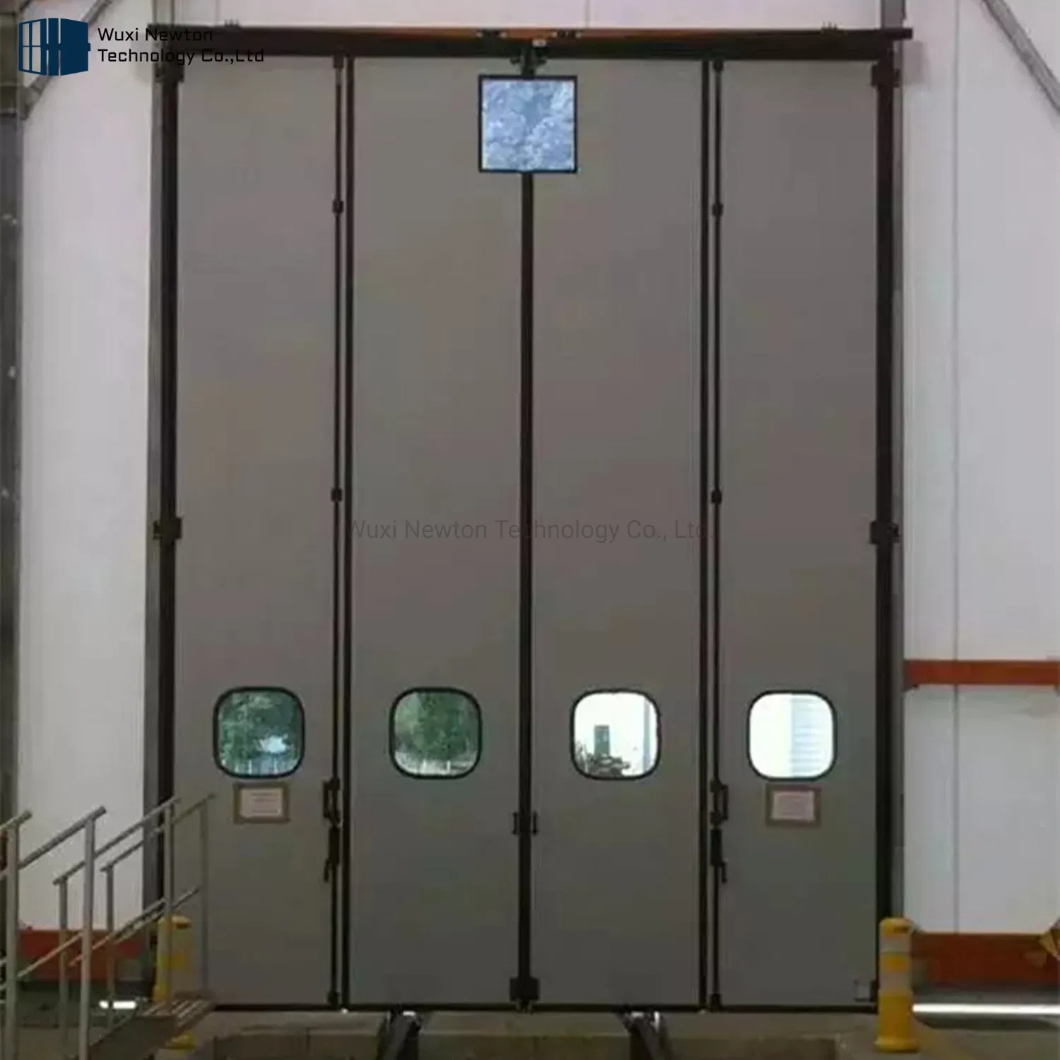 Automated Economical Warehouse Insulated Folding Industrial Sliding Doors