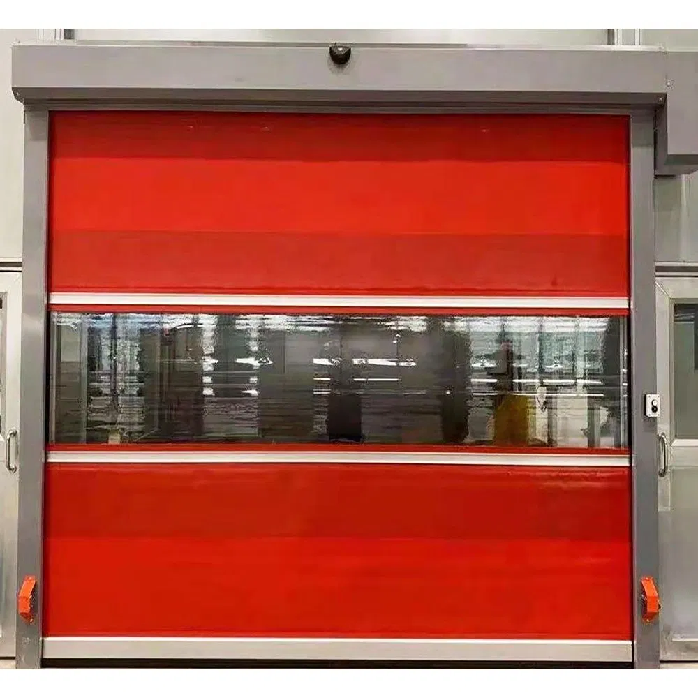 China Industrial Dust-Proof Safety PVC Fast Rolling High Speed Fast Shutter Door