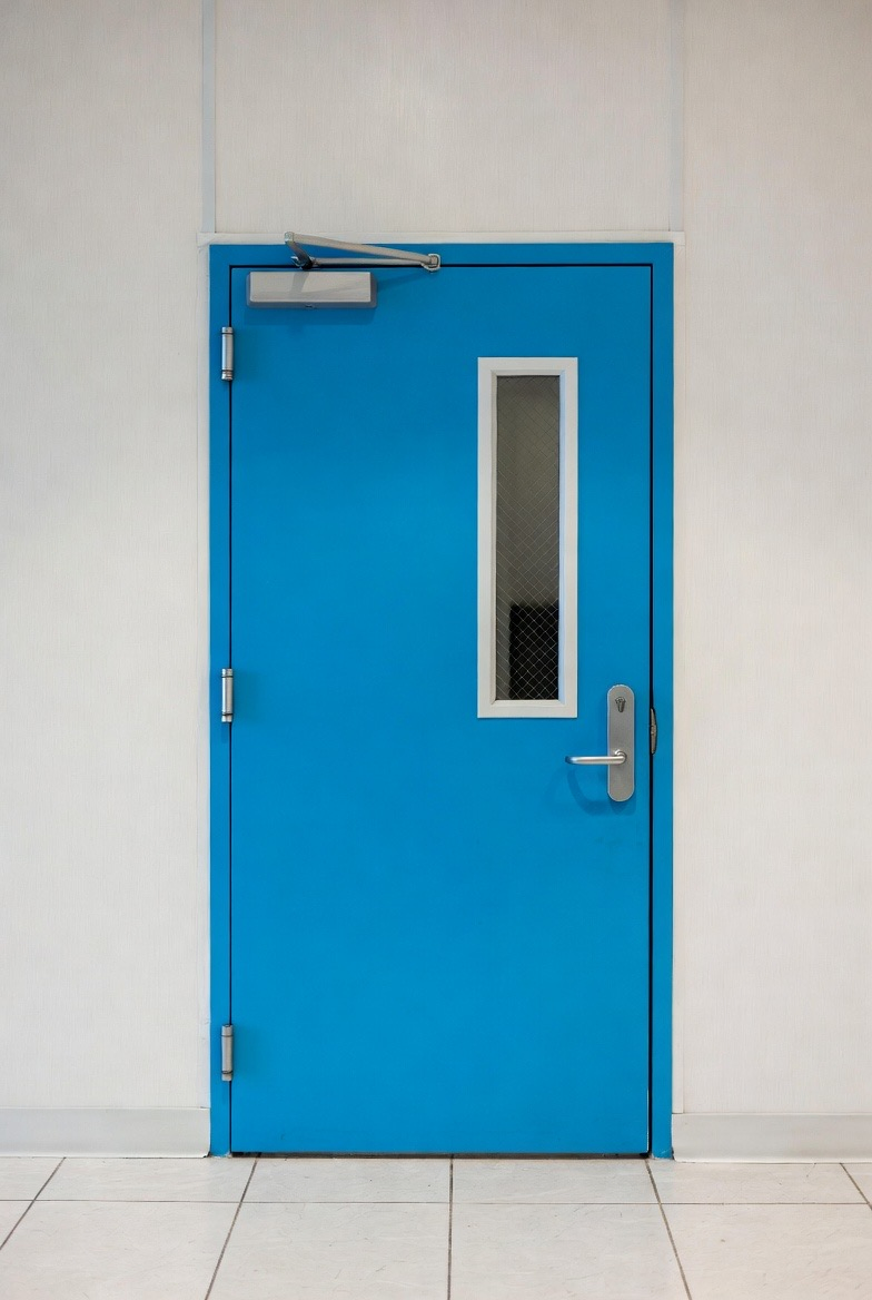 UL Certified Steel Fire Door for Enhanced Smoke Control