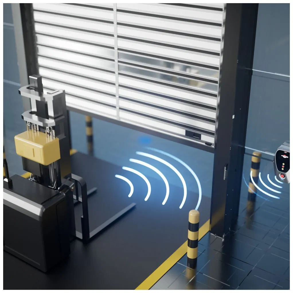 Fastlink High Performance Industrial Logistic Electric Automatic Rapid Roll up Spiral High Speed Doors