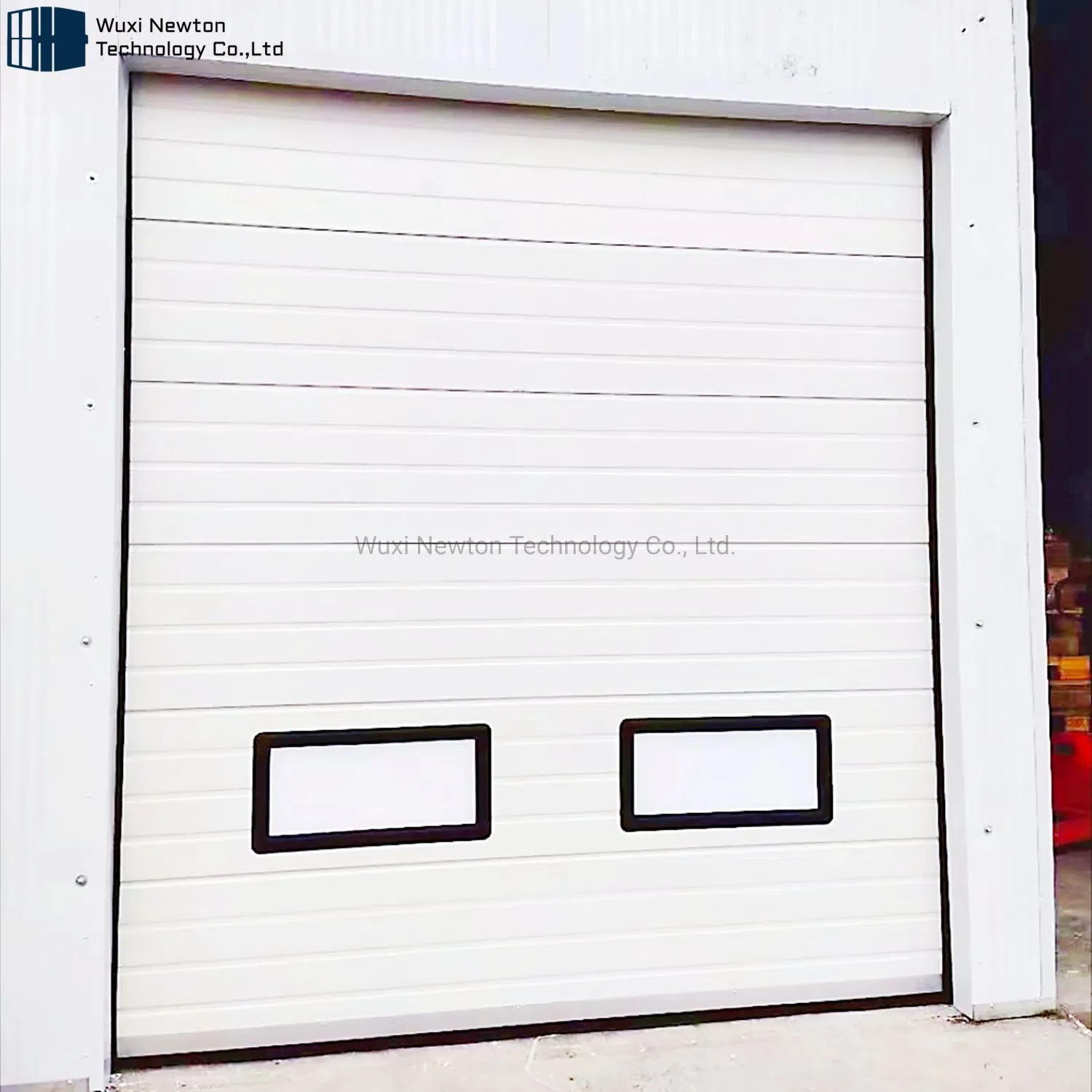 OEM Accepted Industrial Fire Rated Sectional Overhead Door