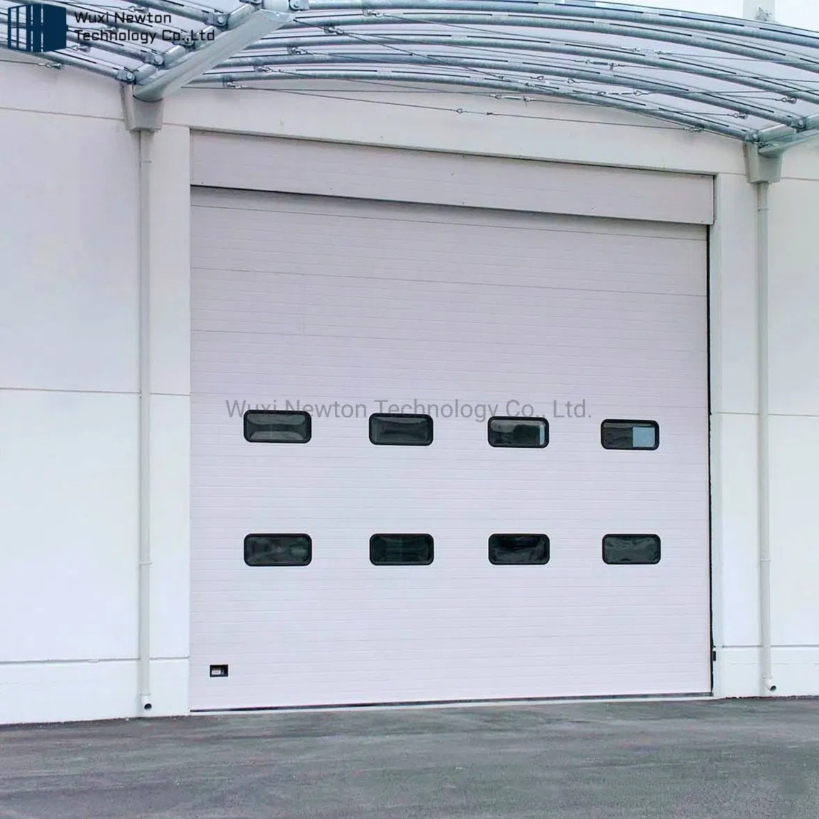 Automatic Fire Resistance Fabric Curtain Roll Shutter Door Automatic Sectional Industrial Door