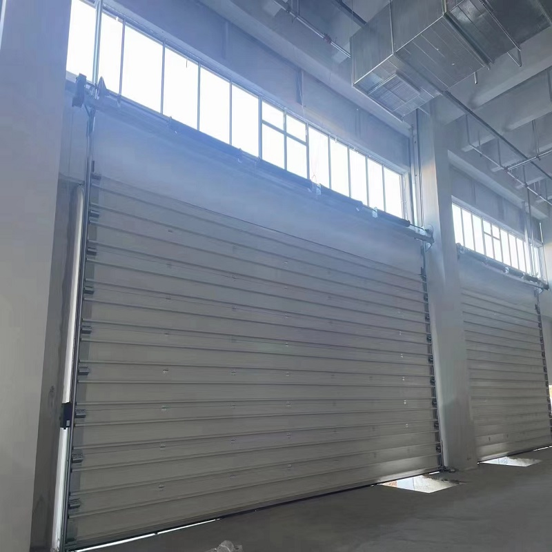 Durable and Lightweight Vertical Sectional Doors for Workshops