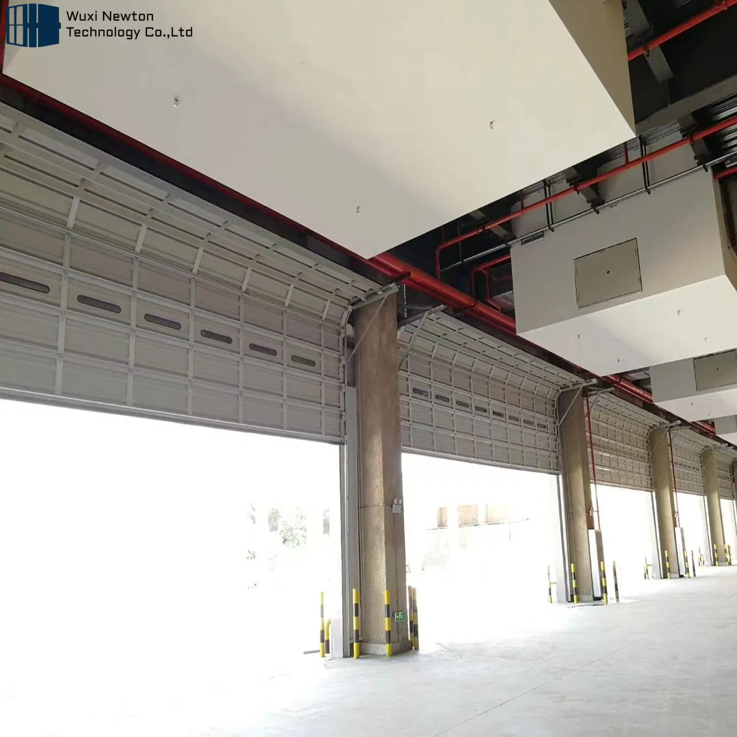 Factory Wholesale Fire Garage Gate Industrial Lifting Door Standard Perspective Highspeed Sliding Door Industrial Sectional Door