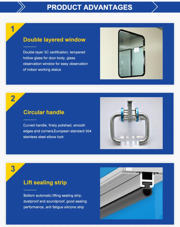 Cleanroom Door Detail 2