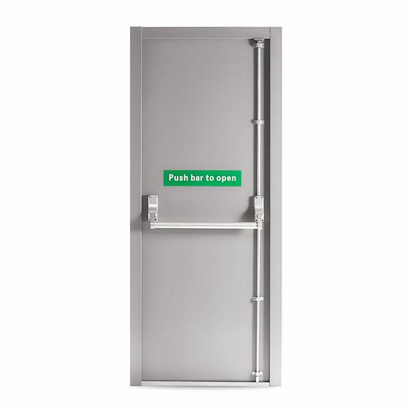 Smokeproof Entrance Fireproof Steel Doors Smoke Control Fire Doors for Apartment