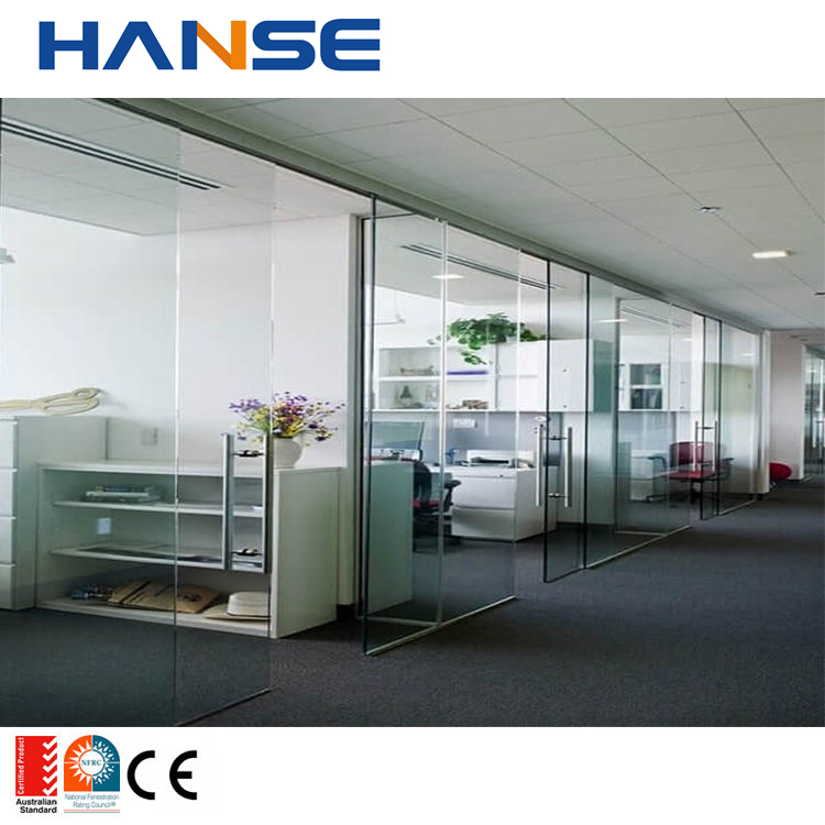 Hurricane Impact Resistant Safety Aluminum Used Sliding Glass Doors for Sale
