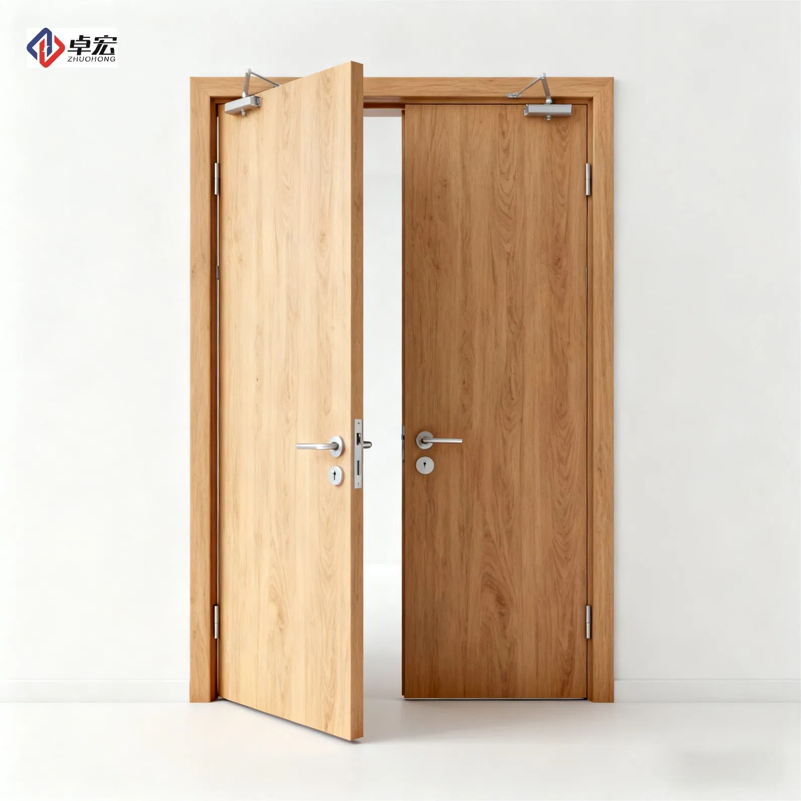 Hotel Guestroom Fire-Rated Wooden Door, 90 Minutes, Acoustic Design
