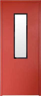 Double Egress Cleanroom Door for Safe Emergency Exit in Both Directions