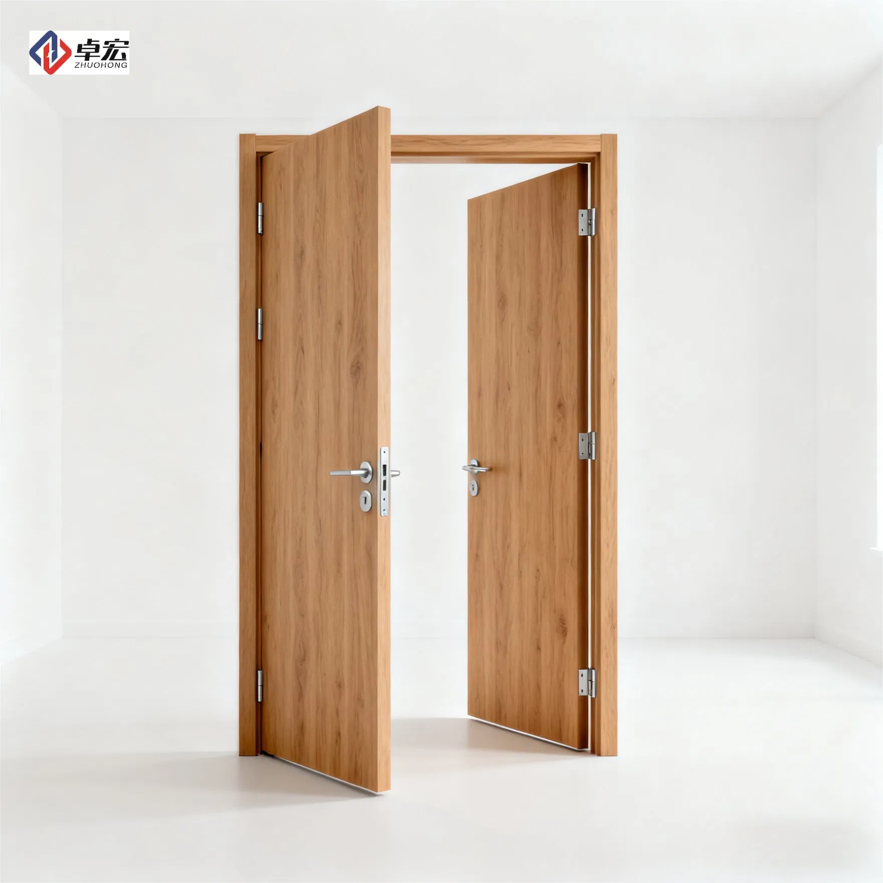 Hotel Guestroom Fire-Rated Wooden Door, 90 Minutes, Acoustic Design