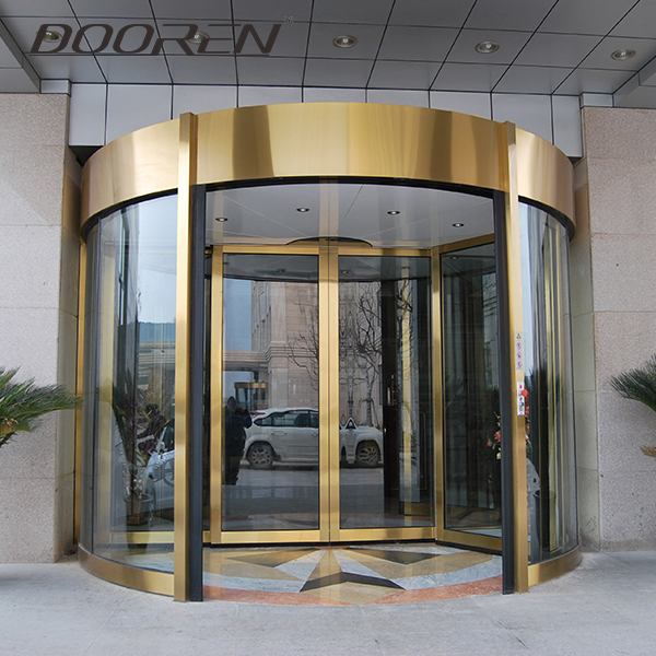 Emergency Exit Revolving Door, Safety Induction Automatic Revolving Door