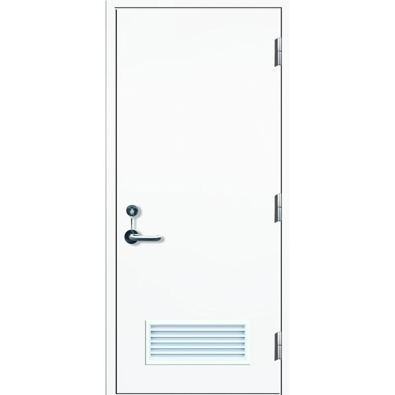 Customized Acoustic Hotel Fireproof Steel Door Insulated Fire Rated Doors with CE Certificate