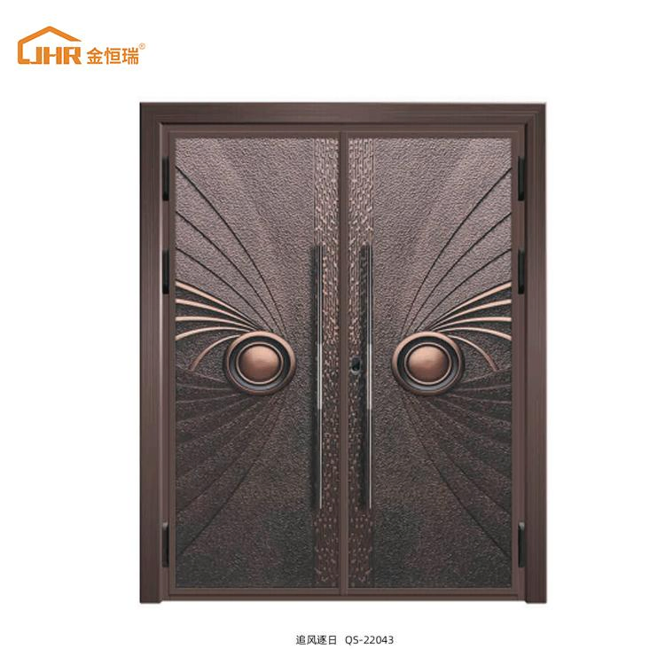 Main Doors Australian Solid Wood Exterior Steel Door Hurricane Resistant Main