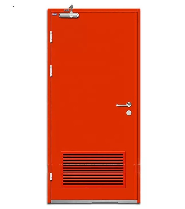Commercial Fire Rated Doors Soundproof Hollow Acoustic Metal Steel Fireproof Door