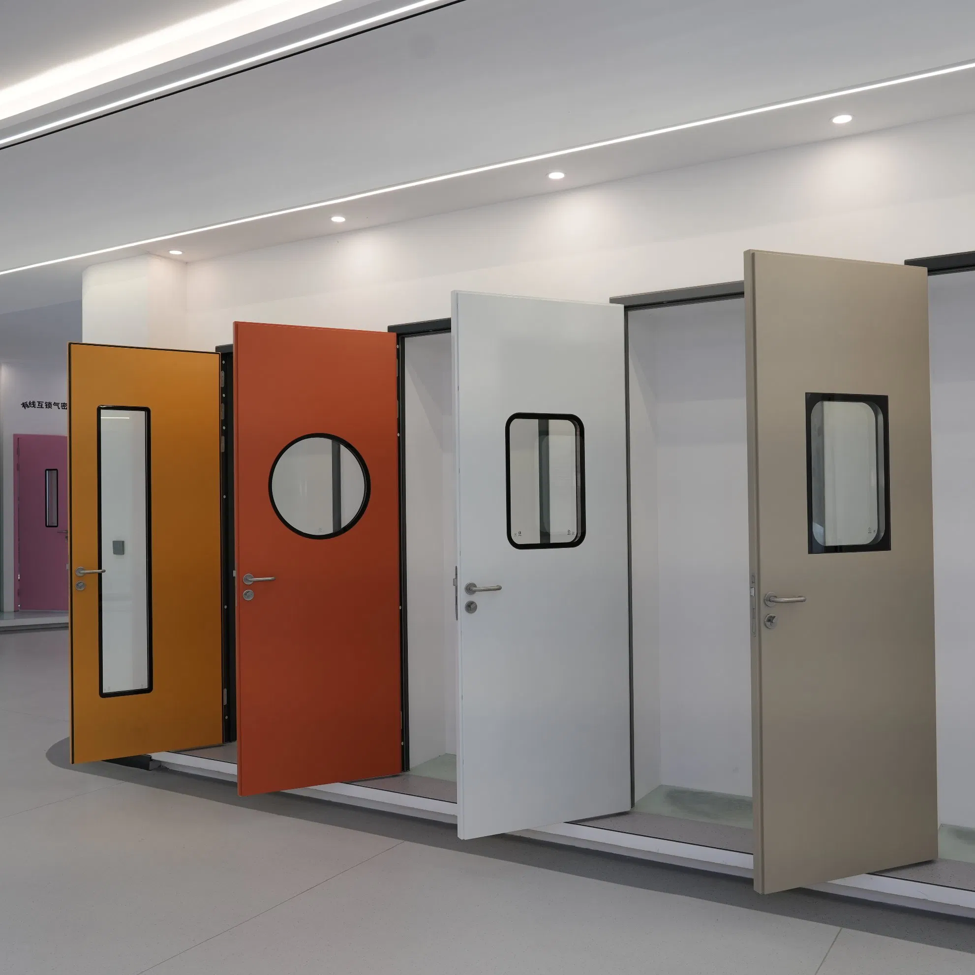 Fire-Resistant Factory Wholesale Fire Rated Door Security Emergency Exit Fire Resistant Fireproof Steel Commercial Door