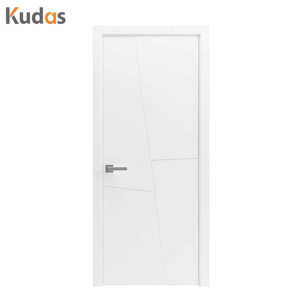 Kudas Acoustic Wooden Fire Rated Door Interior Fireproof Wood Door