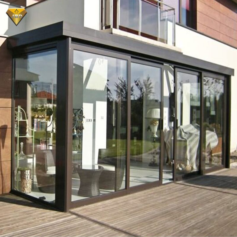 Premium Hurricane-Resistant Sliding Patio Door with Double Glazing