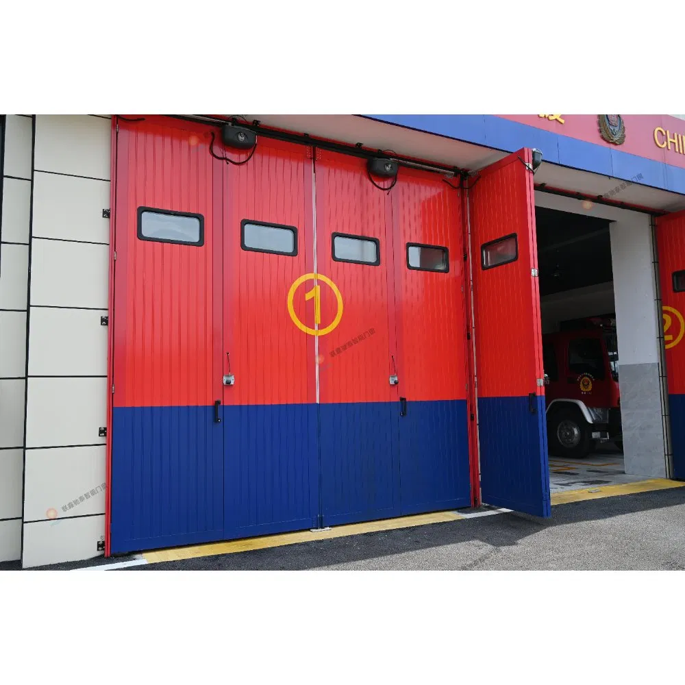Premium Fire Rated Folding Sliding Steel Aluminum Workshop Door