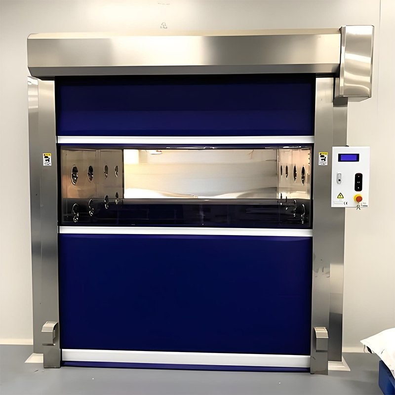 Advanced Rapid Roller Door Air Shower Ensuring Cargo Cleanliness in Cleanrooms