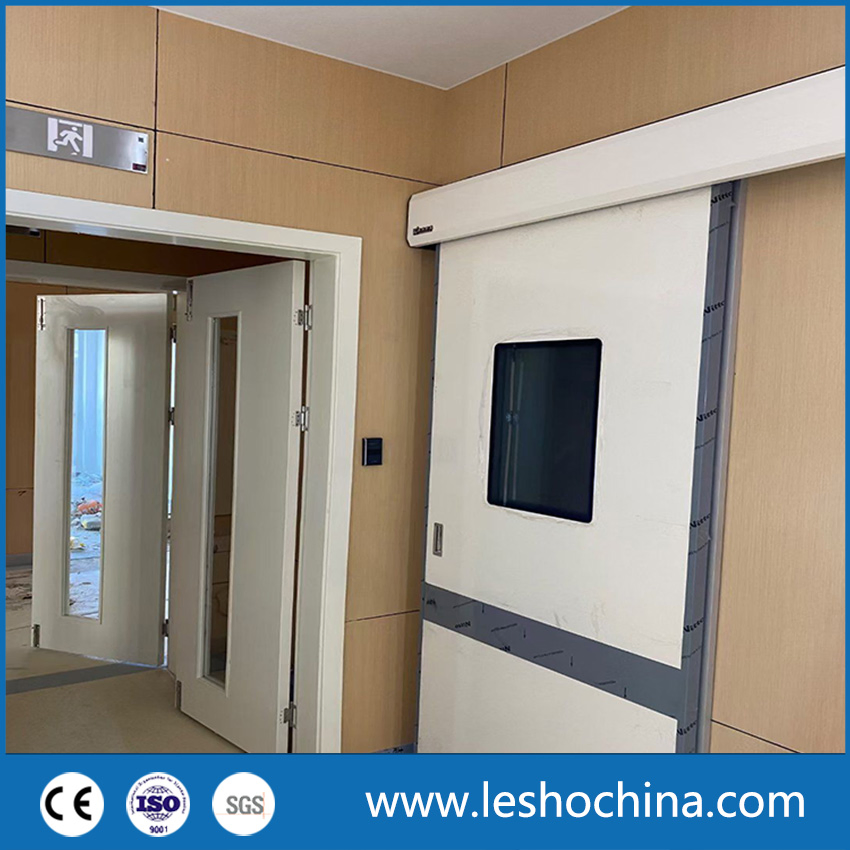 Radiation Shielding Clean Room Auto Automatic Air-Tight Sliding Hospital Medical Airtight Sliding Door for Operation Room