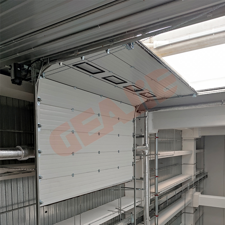 Industrial Door Manufacturer Steel Automated Sectional Garage Doors