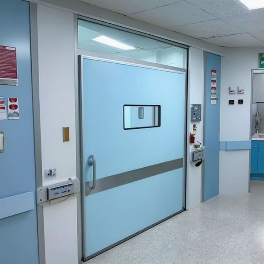 Emergency Exit Over 3 Hours Steel Metal Security Fire Rated Door with Panic Bar Hotel Apartment Hospital School Good Quality Steel Door Fire-Proof Door with Fir