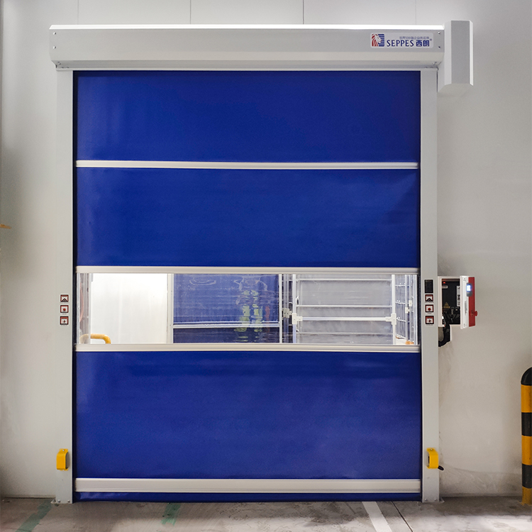 Customized Size Dust-Proof Fast Partition High Speed PVC Fabric Doors for Pharmaceutical Clean Room