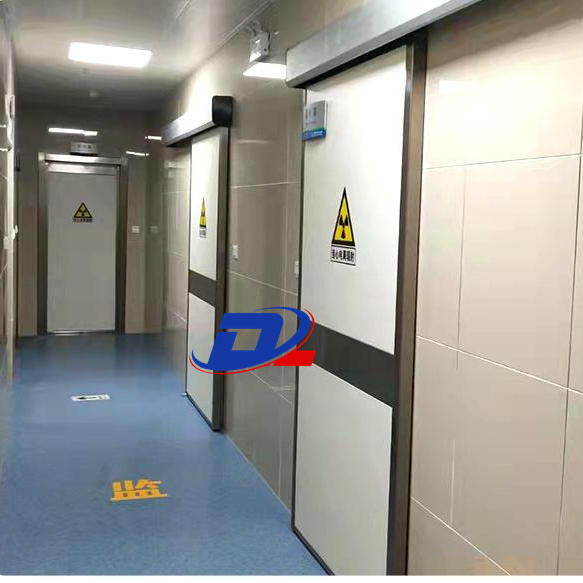 Radiation Shielding Clean Room Automatic Air-Tight Sliding Hospital Medical Airtight Sliding Door for Operation Room