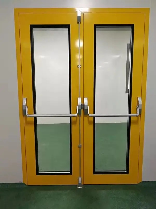 Double Doors Steel Emergency Exit Door with Other Cleaning Equipment