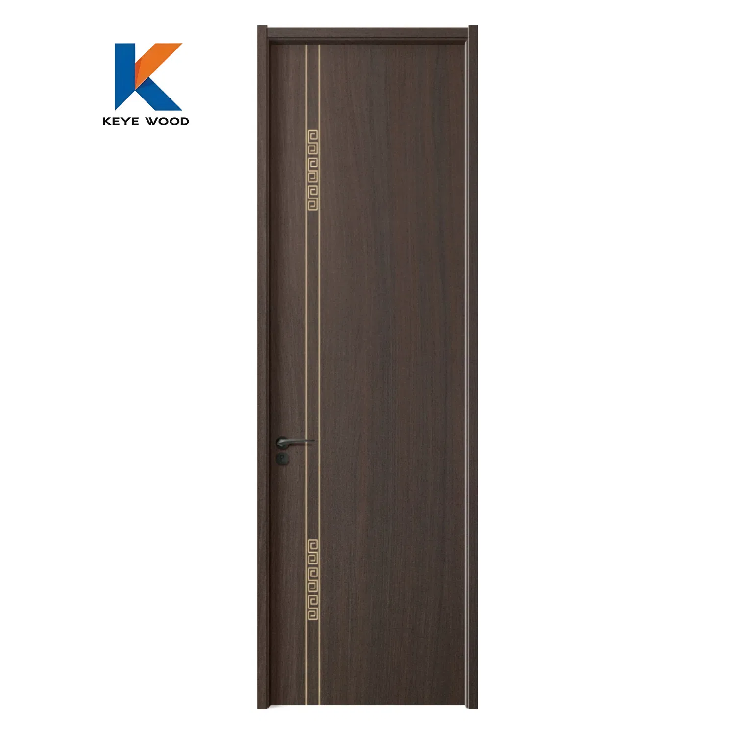 Interior Wood Fire Door Veneer Hidden with Invisible Frames Frameless Door for Concealed Frame Doors for Hotels, Apartments